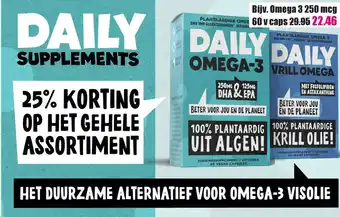 Gezond & Wel DAILY SUPPLEMENTS aanbieding