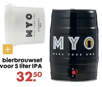 HEMA bierbrouwset Voor 5 liter IPA aanbieding