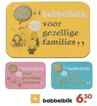 HEMA babbelblik aanbieding