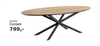 IN.HOUSE Eettafel Comani aanbieding