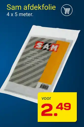 Kluswijs Sam afdekfolie A aanbieding