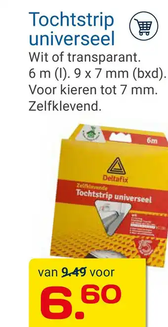 Kluswijs Tochtstrip universeel aanbieding