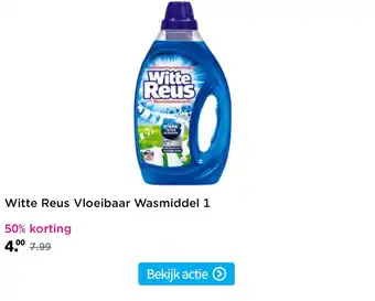 Plein.nl Witte Reus Vloeibaar Wasmiddel 1 aanbieding