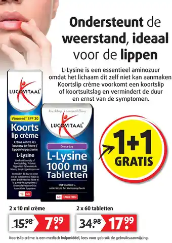 Lucovitaal Ondersteunt de weerstand, ideaal voor de lippen aanbieding