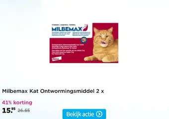 Plein.nl Milbemax Kat Ontwormingsmiddel 2 x aanbieding