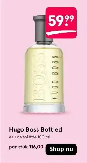 Hugo boss bottled 100 ml aanbieding best sale