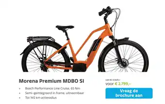 Stella fietsen Morena Premium MDB SI aanbieding