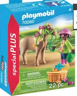 Top1Toys Playmobil 70060 Meisje Met Pony aanbieding