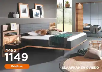 TotaalBED SLAAPKAMER OVIEDO aanbieding