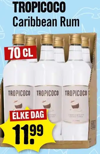 Dirck 3 TROPICOCO Caribbean Rum aanbieding