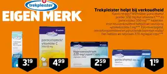 Trekpleister Trekpleister helpt bij verkoudheid vanaf aanbieding