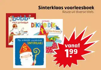 Trekpleister Sinterklaas voorleesboek vanaf aanbieding