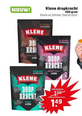 Trekpleister Klene dropkracht aanbieding