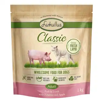 Zooplus 5x1kg Lukullus Classic Zwijn & Lam (Graanvrij) Honden Droogvoer aanbieding