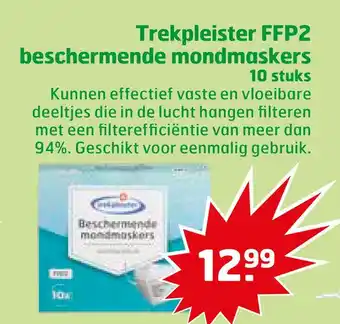 Trekpleister Trekpleister FFP2 beschermende mondmaskers aanbieding