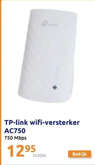 Action TP-link wifi-versterker AC750 aanbieding