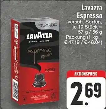 Edeka DE Lavazza Espresso aanbieding