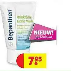 Kruidvat Benpanthen Hancrème aanbieding