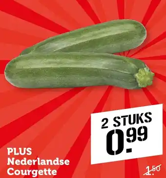 Coop PLUS Courgette aanbieding