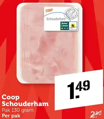 Coop Schouderham aanbieding