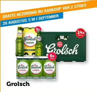 Coop Grolsch aanbieding