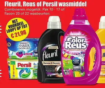 Dirk Fleuril, Reus Of Persil Wasmiddel aanbieding