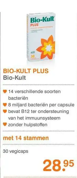 Vitaminstore Bio-Kult Plus Bio-Kult aanbieding