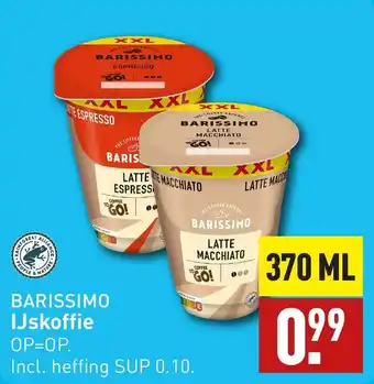 ALDI BARISSIMO IJskoffie aanbieding