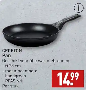 ALDI CROFTON Pan aanbieding