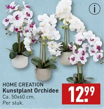 ALDI HOME CREATION Kunstplant Orchidee aanbieding