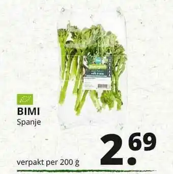 Natuurwinkel Bimi 200g aanbieding