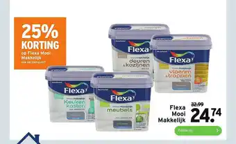 GAMMA Flexa Mooi Makkelijk 25% Korting aanbieding