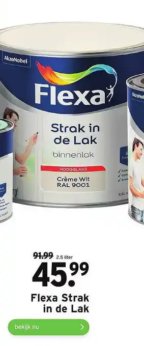 GAMMA Flexa Stark In De Lak aanbieding