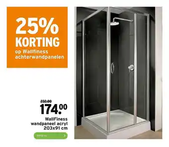 GAMMA Wallfiness Wandpaneel Acryl 203x91 Cm 25% Korting aanbieding