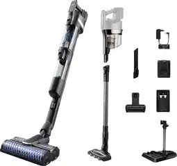 Bol.com Philips AquaTrio Cordless 9000 Series XW9383/01 - Steelstofzuiger Draadloos met Dweilfunctie - Zwart - + 2 Extra Mondstukken aanbieding