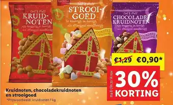 Lidl Favorina Kruidnoten, Chocoladekruidnoten En Strooigoed 30% Korting aanbieding