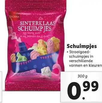 Lidl Favorina Schuimpjes 300g aanbieding