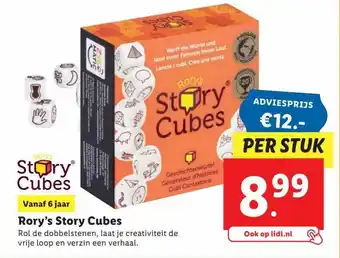 Lidl Story Cubes Rory's Story Cubes aanbieding