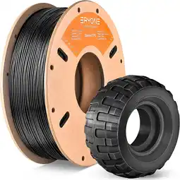 Amazon ERYONE TPU Filament 1,75 mm flexibele roll zachte 3D-afdrukbundel voor 3D-printer, tolerantie: ±0,05 mm, 0,5 kg (0,5 kg) /spo aanbieding