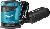 Bol.com Makita DBO180RTJ 18V Accu 125 Mm Excenter Schuurmachine 2x 5.0Ah In Mbox aanbieding