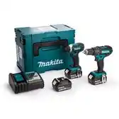 Bol.com Makita Combiset DLX2131JX1 - 18 V - 3x 3.0Ah - Li-ion - In Mbox aanbieding