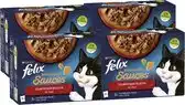 Bol.com Felix Sensations Sauces - Kattenvoer Natvoer - Countryside Selectie in Saus - 48 x 85 g aanbieding