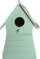 Bol.com Gusta - Vogelhuisje - Groen - Hout - 14x205cm aanbieding