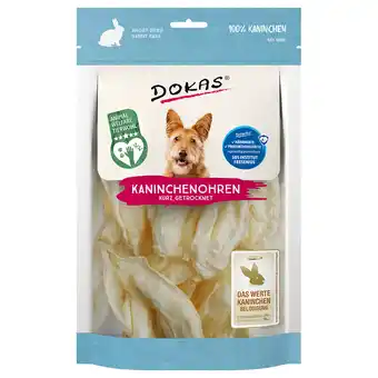 Zooplus 70g Dokas Konijnenoren Zonder Bont Gedroogde Hondensnacks aanbieding