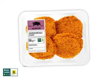 Lidl Jägerschnitzels aanbieding