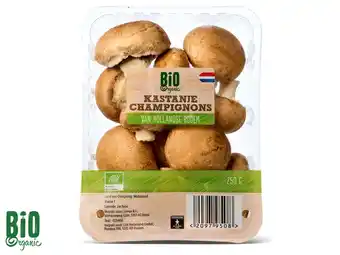 Lidl Bio kastanje champignons aanbieding