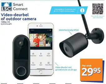 Action Video-deurbel of outdoor camera aanbieding