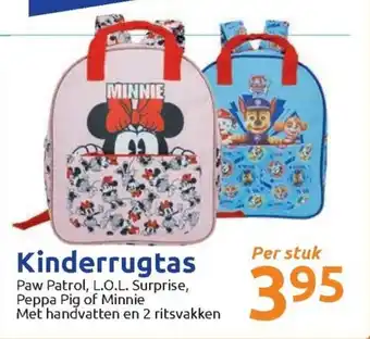 Action Kinderrugtas aanbieding