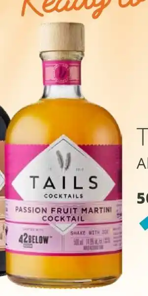 Mitra Tails Passion Fruit Martini aanbieding