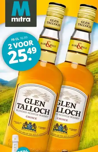 Mitra Glen talloch aanbieding